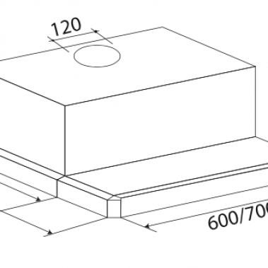  Máy Hút Mùi Bếp Âm Tủ KF-TL60H / KF-TL70H / KF-TL80H