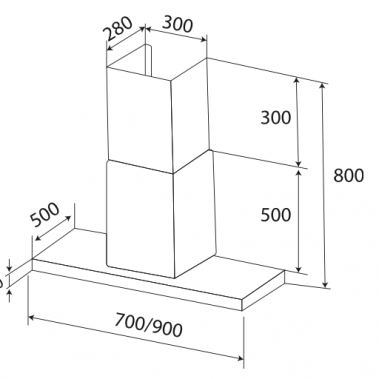  Máy Hút Mùi KAFF FL90RH