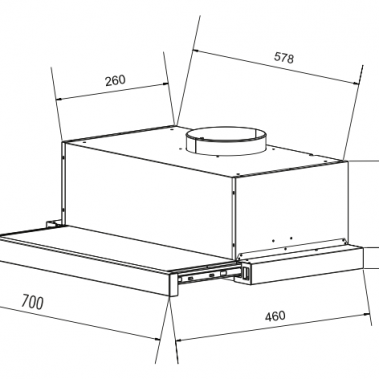 MÁY HÚT MÙI EUROSUN EH-70AF86B