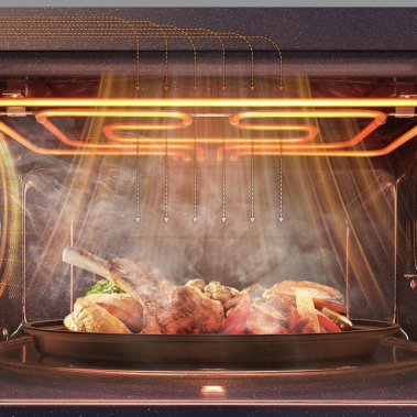 Lò nướng chiên không dầu SAMSUNG Bespoke 7 trong 1 (MC35R8088LE/SV)