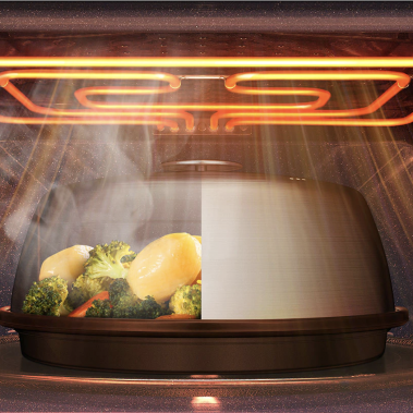 Lò nướng chiên không dầu SAMSUNG Bespoke 7 trong 1 (MC35R8088LE/SV)