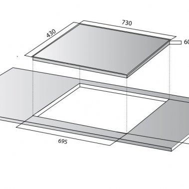 BẾP TỪ ĐÔI KOCHER DI-633 