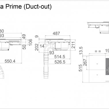 BẾP TỪ KẾT HỢP MÁY HÚT MÙI NIKOLA TESLA PRIME ELICA