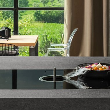 BẾP TỪ KẾT HỢP MÁY HÚT MÙI NIKOLA TESLA SWITCH ELICA