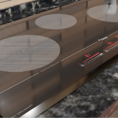 Bếp từ 3 lò CANZY CZ 595 LUXURY