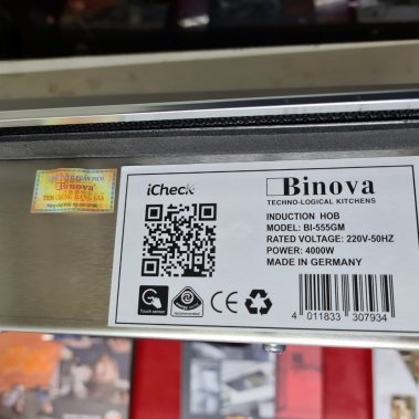 CTKM Bếp từ Binova BI-555GM - Nhập khẩu Đức