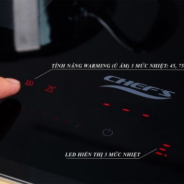 Bếp từ đôi Chefs EH-DIH666