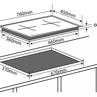 Bếp từ Chefs EH-DIH888S