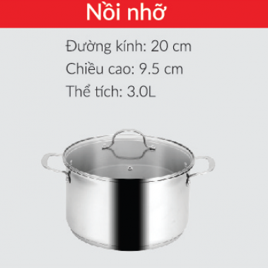 BỘ NỒI INOX MC1605 - INNOVATI