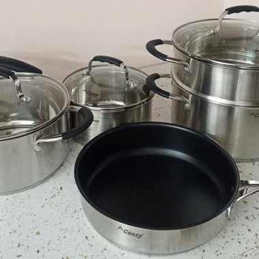 Bộ nồi inox cao cấp Canzy CZ899