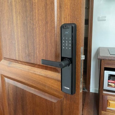 Khóa Vân Tay Kaimi BTM101 Màu Viền Đen