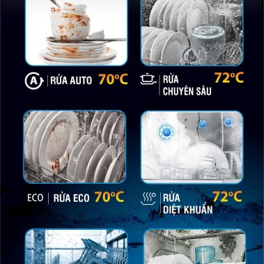 MÁY RỬA BÁT KOCHER KDEU 8828BL