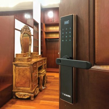 Khóa Vân Tay Kaimi BTM103 Màu Viền Đồng