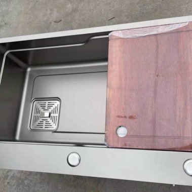 CTKM Chậu Rửa Chén 1 Hố Inox 304 Phủ Nano Chống Trầy Suly 7546