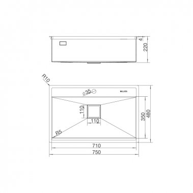 Chậu rửa chén MS 6302T