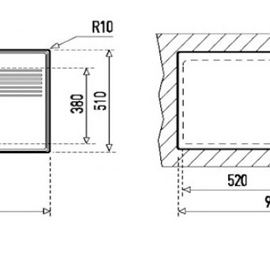 Chậu rửa chén Teka Frame 1B 1D Plus Right 40180511
