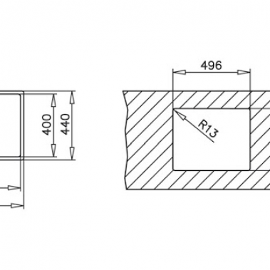 Chậu rửa inox TEKA LINEA R15 50.40 10138005