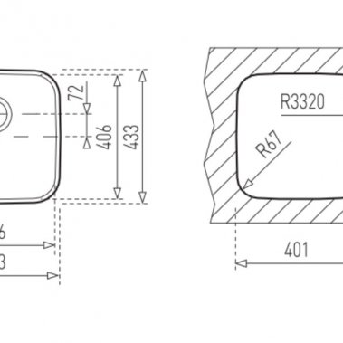 Chậu rửa inox TEKA BE 40.40 10125005