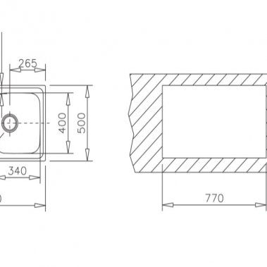 Chậu rửa chén Teka UNIVERSO 79 1B 1D 10120087