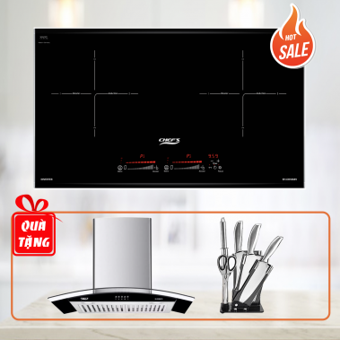 CTKM Bếp từ đôi Chefs EH-DIH888V