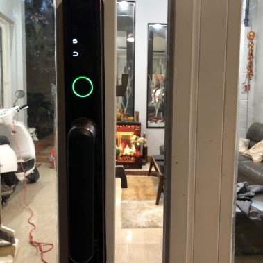 Khóa Thông Minh Cửa Nhôm Kaimi CN109 - Tay Nắm - Cửa lùa