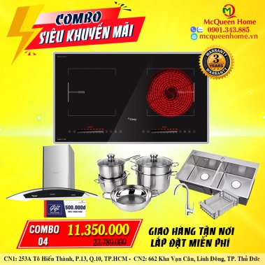 TRỌN BỘ COMBO CHO CĂN HỘ - MIỄN PHÍ LẮP ĐẶT - BH 3 NĂM