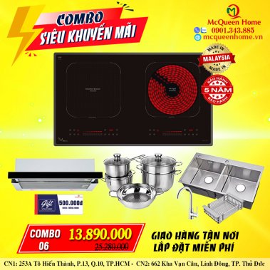 TRỌN BỘ COMBO CHO CĂN HỘ - N. KHẨU MALAYSIA -  BH 5 NĂM - MIỄN PHÍ LẮP ĐẶT
