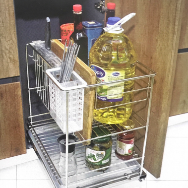 Kệ đựng dao thớt inox SUS304 nan tròn GROB CS304-20 (CS304-25; CS304-30; CS304-35; CS304-40; CS304-2