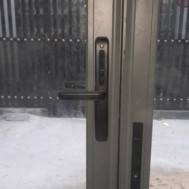 Khóa vân tay chống nước cửa nhôm xingfa, cửa sắt DEMAX EL101 BL - APP WIFI