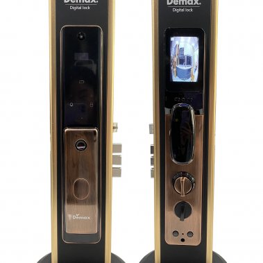 Khóa Tự Động DEMAX SL866 AC - Màn Hình Camera App Wifi - Made in Malaysia