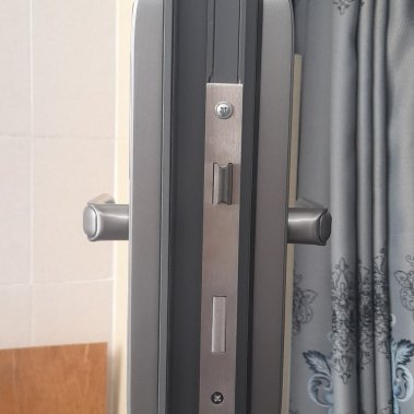 Khóa vân tay chống nước cửa nhôm xingfa, cửa sắt DEMAX EL101 SV