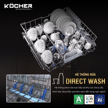 MÁY RỬA BÁT KOCHER KDEU-8855S7 (SERIES 7)