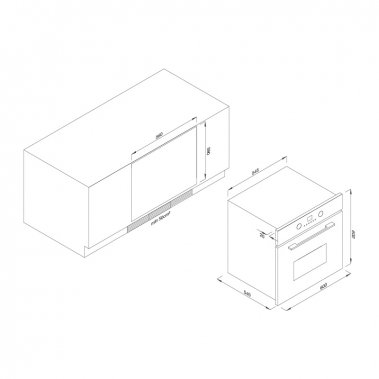 Lò nướng Malloca EB-56ERCDG-8C11