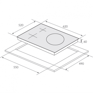 Bếp từ Eurosun EU-T906G