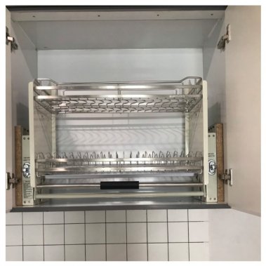 Kệ chén dĩa di động inox 304 Eurogold EVI160