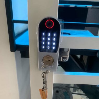 Khóa cửa cổng KAIMI CS101 - vân tay 2 mặt