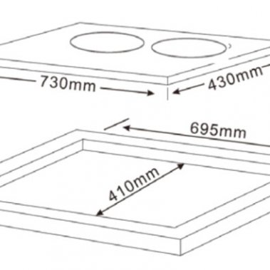 Bếp điện từ kết hợp Teka HIC 7322S ICT6501SP
