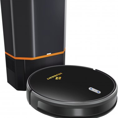 ROBOT HÚT BỤI TỰ ĐỔ RÁC HUBERT HB-A68 PLUS TRẮNG / ĐEN