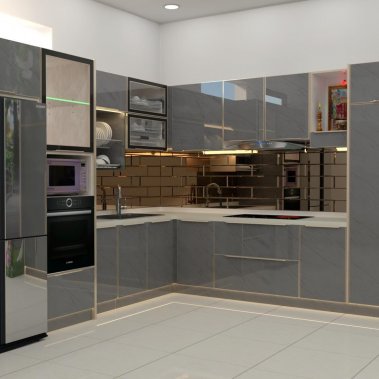 TỦ BẾP HỢP KIM NHÔM