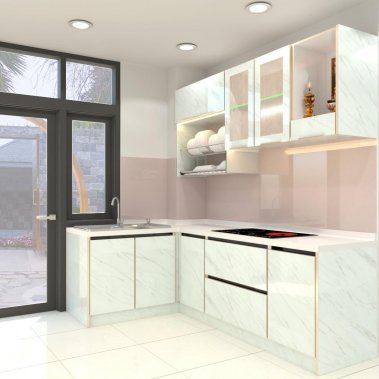 TỦ BẾP HỢP KIM NHÔM