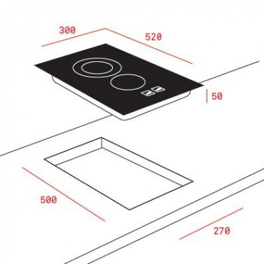 Bếp từ Teka SPACE IRF 3200 10210170