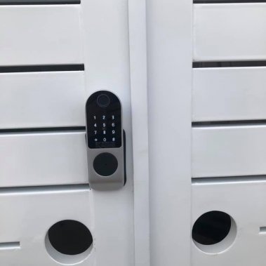 Khóa cửa cổng KAIMI CS101 - vân tay 2 mặt