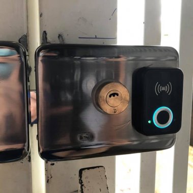 Khóa cửa cổng KAIMI CS101 - vân tay 2 mặt