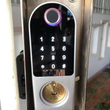 Khóa cửa cổng KAIMI CS101 - vân tay 2 mặt