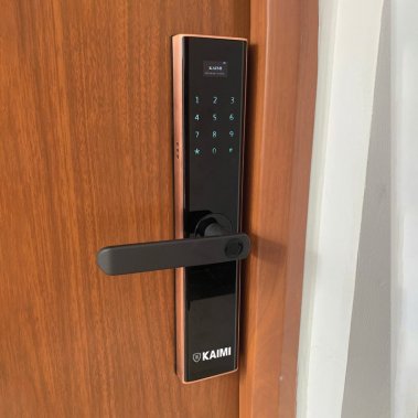 Khóa Vân Tay Kaimi BTM103 Màu Viền Đồng