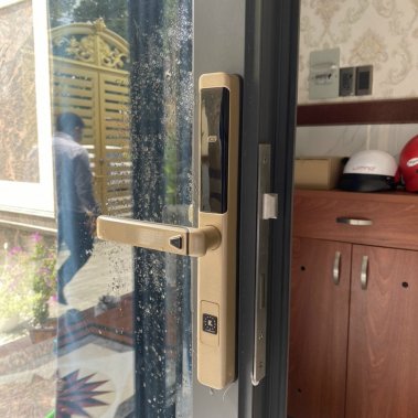 Khóa cửa nhôm xingfa Kassler KL-599 LX CHAMPAGNE APP