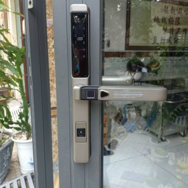 Khóa cửa nhôm xingfa Kassler KL-599 LX GRAY APP