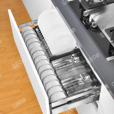 Kệ đựng bát đĩa đa năng inox hộp Grob (GH-61; GH-71; GH-76; GH-81; GH-91)