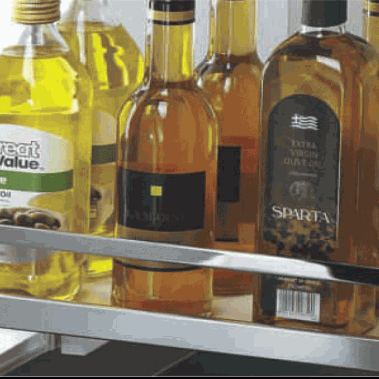 Kệ Gia Vị Nan Dẹt Đáy Đặc Inox SUS304 GROB (GV304-220.1/2; PV304-225.1/2; PV304-230.1/2)