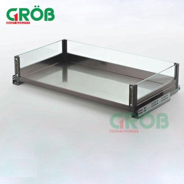 Kệ xoong nồi inox hộp vách kính Grob (PHF-60; PHF-70; PHF-80; PHF-90)